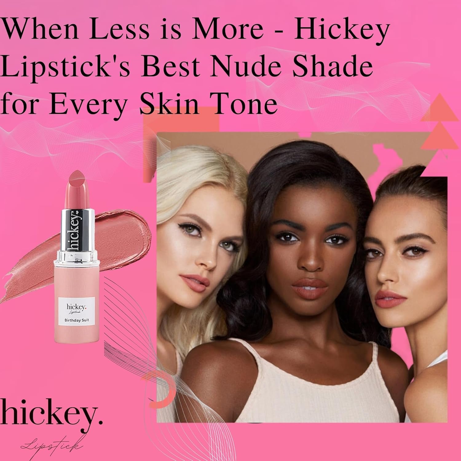 for Women Fashion Week Lipstick Collection Refillable Perfect Red Lipstick, Hot Pink, Nude, Light Pink & Coral Organic, Vegan, Gluten-Free Lipstick Long Lasting (Pack of 5)